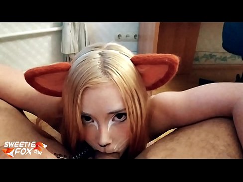 ❤️ Kitsune svelge pikk og cum i munnen Porno ved no.naughtyhentai.ru ❤